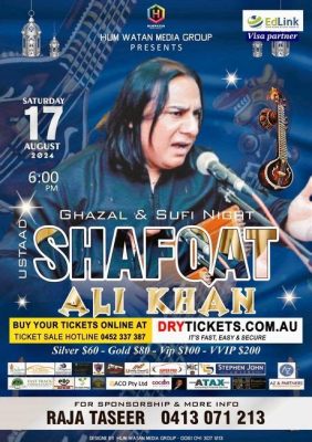 Shafqat Amanat Ali Khan Live in Lisbon: Uma Noite de Música Sufi e Paixão Descontrolada!